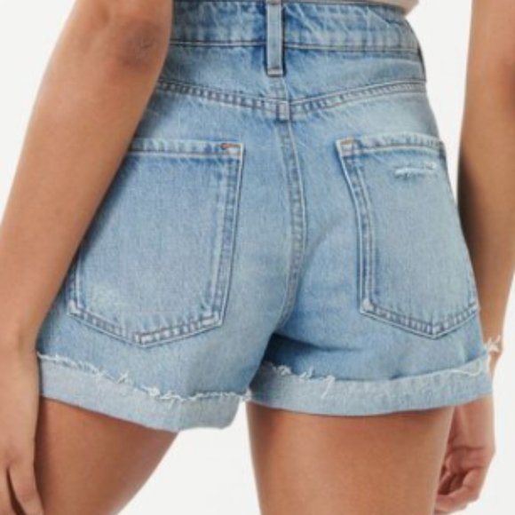 Garage Mom Shorts - Prairie Blue - Picture 2 of 2